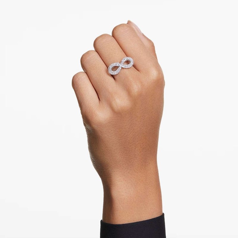 Swarovski - Anello Hyperbola - Cristalli Bianchi