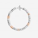 Dodo - Bracciale Rondelle - Argento 925 - Oro Rosa