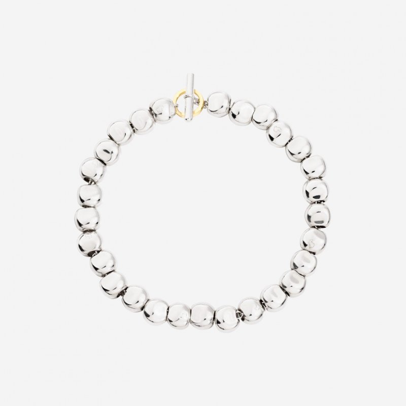 Dodo - Bracciale Pepita - Argento 925 - Oro Giallo 18K