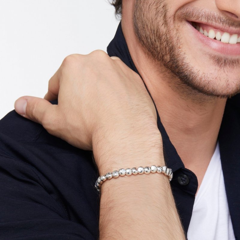 Dodo - Bracciale Pepita - Argento 925 - Oro Giallo 18K