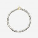 Dodo - Bracciale Rondelle - Argento 925 - Oro Giallo 18K