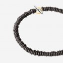 Dodo - Bracciale Rondelle - Titanio - Argento 925