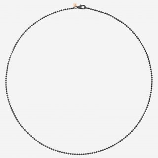 Dodo - Collana Bollicine - Acciaio E Pvd Nero - Oro Rosa