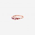 Dodo - Anello Bollicine - Oro Rosa - Pietre Colorate