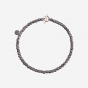 Dodo - Bracciale Mini Granelli - Titanio - Oro Rosa