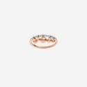 Dodo - Anello Bollicine - Oro Rosa & Argento