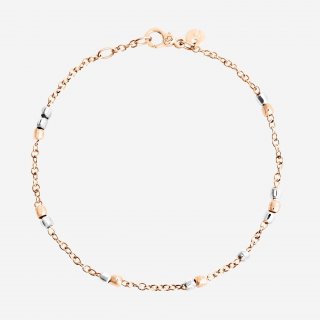 Dodo - Bracciale Mini Granelli - Oro Rosa - Argento