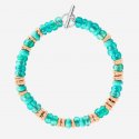 Dodo - Bracciale Rondelle - Argento Dorato - Oro Rosa