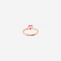Dodo - Anello Cuore - Oro Rosa - Rubino Sintetico
