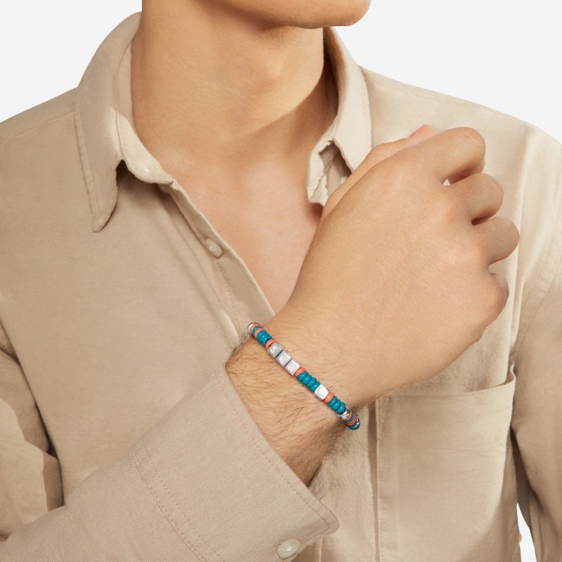 Dodo - Bracciale Rondelle Tenaka - Argento & Pet