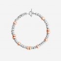 Dodo - Bracciale Rondelle - Argento 925 - Oro Rosa 18K