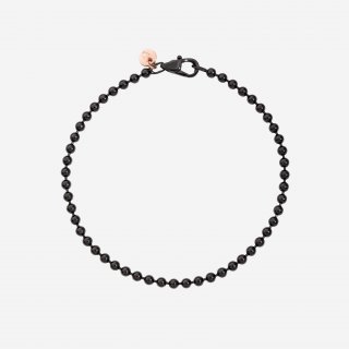Dodo - Bracciale Bollicine - Acciaio E Pvd Nero - Oro Rosa
