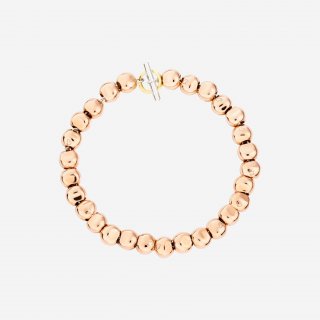 Dodo - Bracciale Pepita Oro Rosa 9K - Argento 925