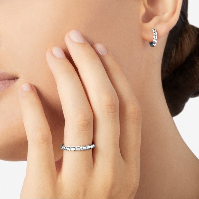 Dodo - Anello Granelli - Argento 925 - Elegante