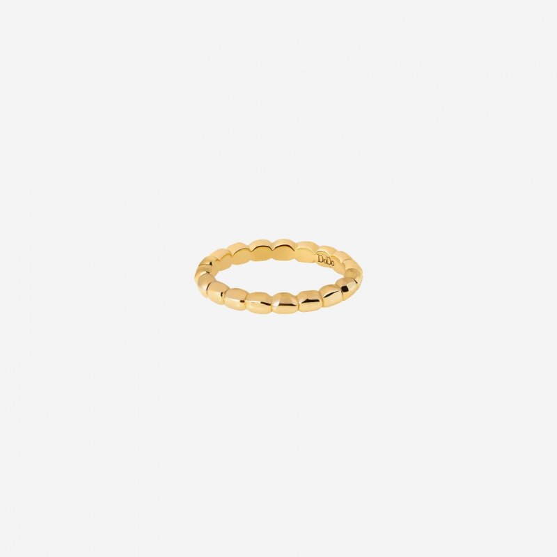 Dodo - Anello Granelli - Oro Giallo 18K