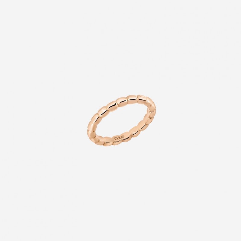 Dodo - Anello Granelli - Oro Rosa - 9K