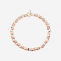 Dodo - Bracciale Granelli - Argento & Oro Rosa