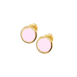 Aquaforte - Orecchini A Lobo Le Chicche - Rosa Baby - Placcato Oro
