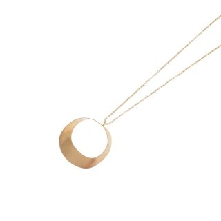 Aquaforte - Collana Lune Con Pendente - Spazzolato - Oro Giallo