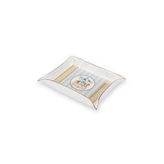 Henriette - Vuotatasca Giostra Bimbo - Porcellana - Oro Zecchino