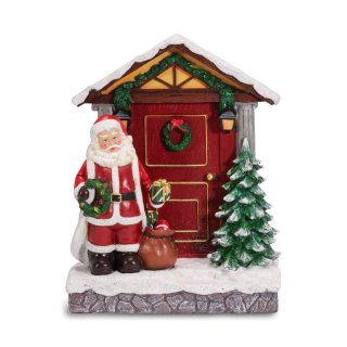 Henriette - Babbo Natale Porta/Entrata - Dimensioni: Cm.24X32H.