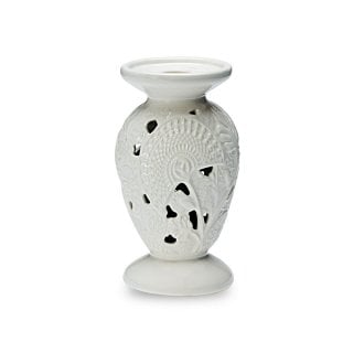 Henriette - Portacandela Decorativo - Vetro Trasparente