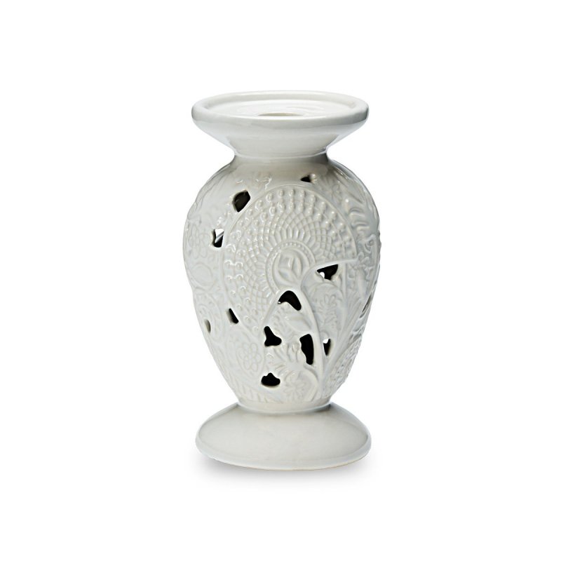 Henriette - Portacandela Decorativo - Vetro Trasparente