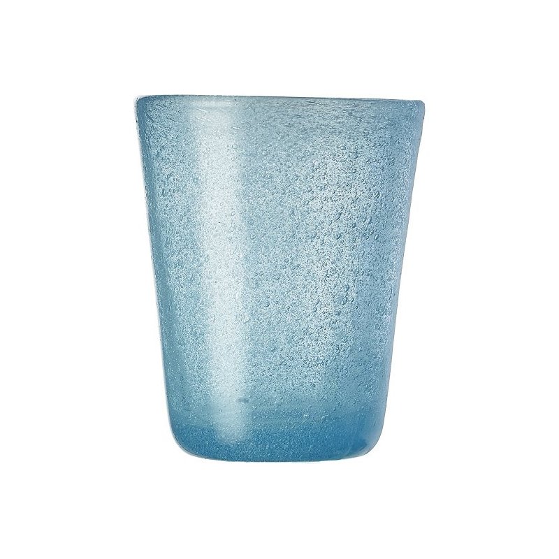 Henriette - Bicchiere Glass Cielo - Ml.260 - Vetro Colorato