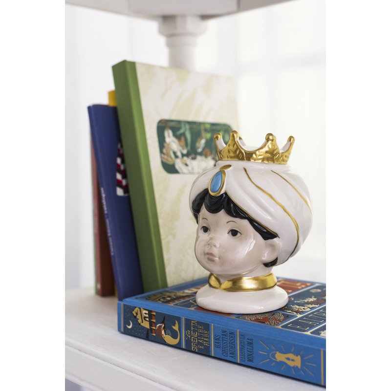Henriette - Salvadanaio Bimbo - Dimensioni H. 14 Cm