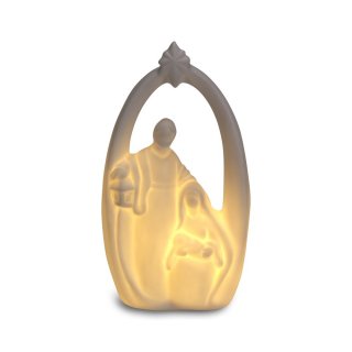 Henriette - Natività Con Luce - Dimensioni: Cm.10X18H
