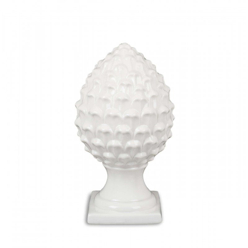 Henriette - Pigna Decorativa - H.24 Cm - Ceramica