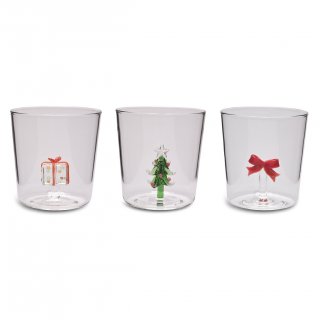 Henriette - Set 6 Bicchieri X’Mas - Dimensioni: Ml.300