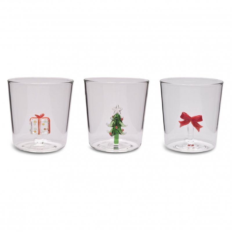 Henriette - Set 6 Bicchieri X’Mas - Dimensioni: Ml.300 Henriette - Set 6 Bicchieri X’Mas - Dimensioni: Ml.300