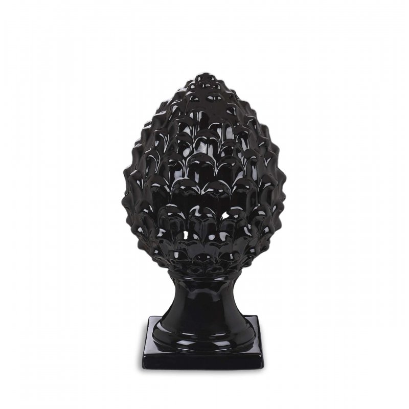 Henriette - Pigna Decorativa - Ceramica - H.24 Cm