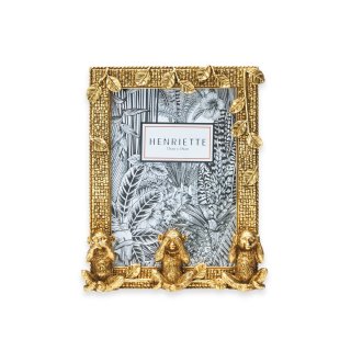 Henriette - Cornice 3 Scimmiette - Dimensioni: Cm 18×21,5