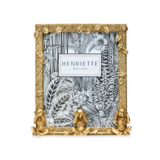 Henriette - Cornice 3 Scimmiette - Dimensioni Cm 26×29(20×25)