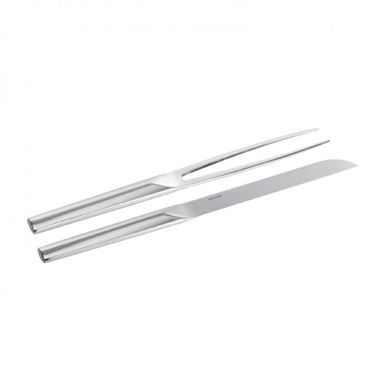 Sambonet - Set Forchettone E Coltello Arrosto - Acciaio Inox - Living