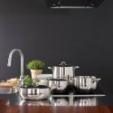 Sambonet - Batteria Di Pentole 7 Pezzi - Kikka - Acciaio Inox