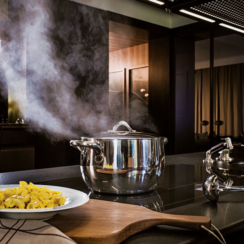 Sambonet - Batteria Di Pentole 7 Pezzi - Kikka - Acciaio Inox