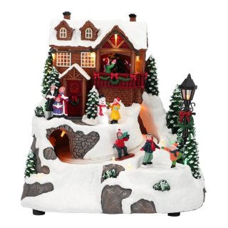 Christmas village animated
