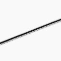 Mabina - Bracciale Tennis Uomo - Zirconi Neri - Argento 925