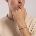 Mabina - Bracciale Tennis Uomo - Zirconi Neri - Argento 925