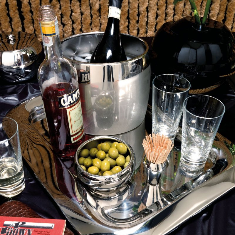 Sambonet - Secchio Vino Sphera - Acciaio Inox - Ovale