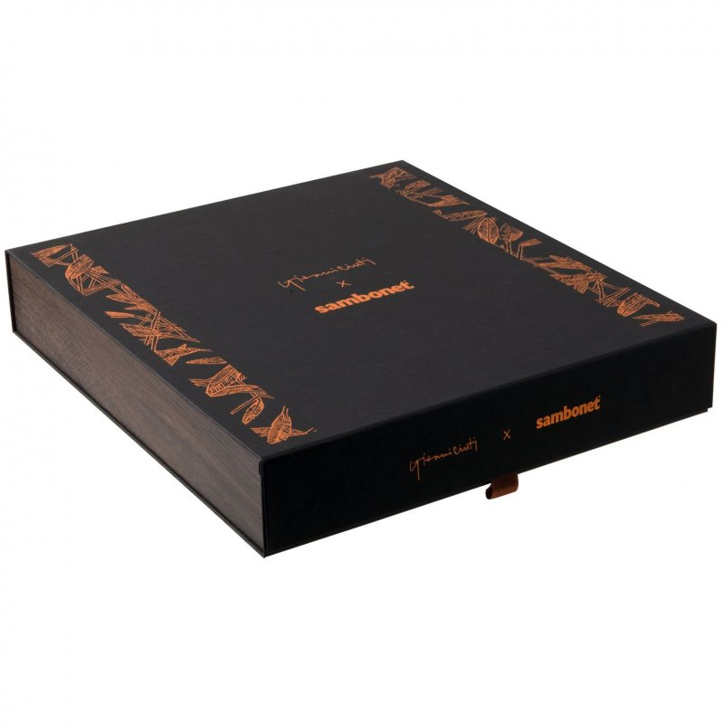 Sambonet - Servizio Tavola 24 Posate - Jungle - Mirror Pvd Gold