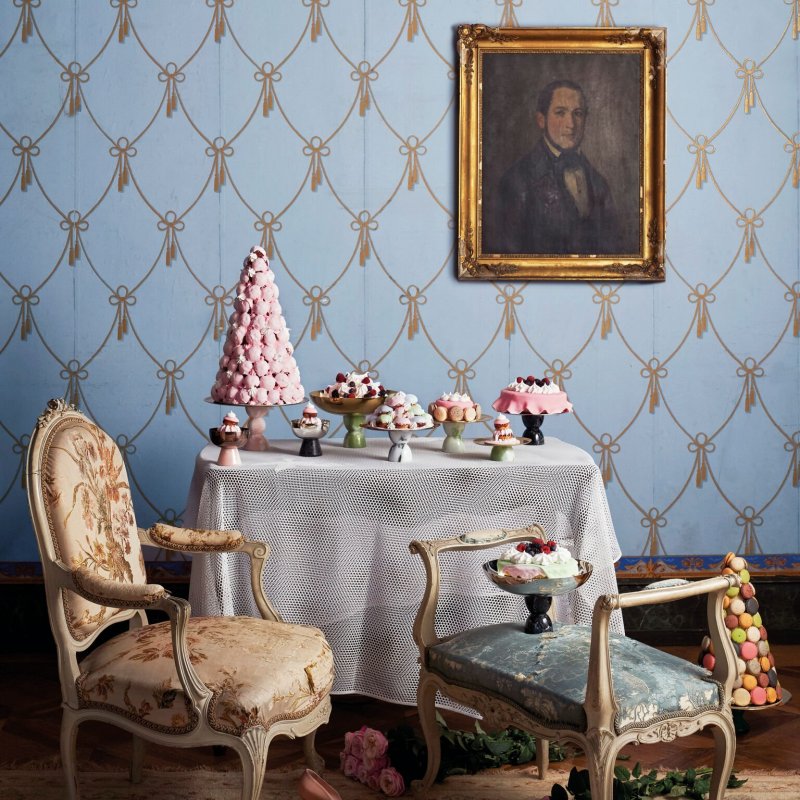 Sambonet - Coppa Con Piede - Madame - Blu Lapislazzuli