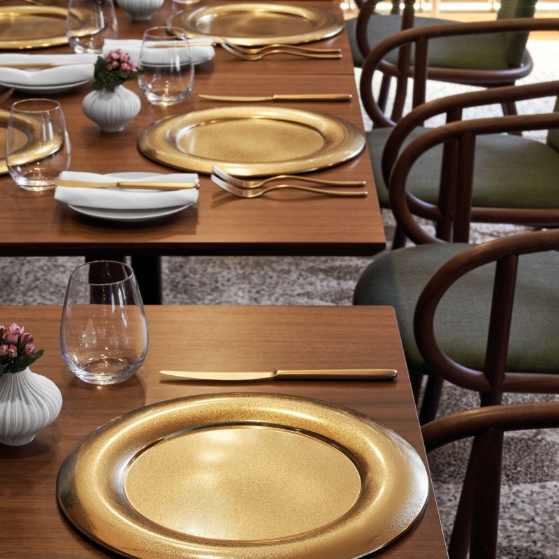 Sambonet - Piatto Presentazione Sphera - Diamond Red Gold