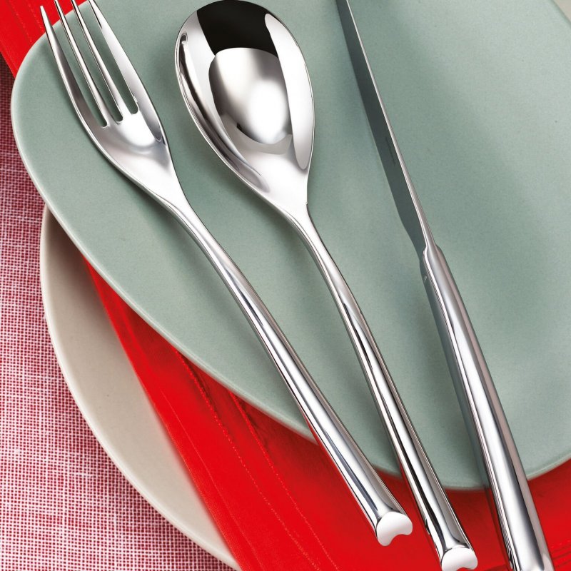 Sambonet - Forchetta Tavola H-Art - Acciaio Inox - 4 Rebbi