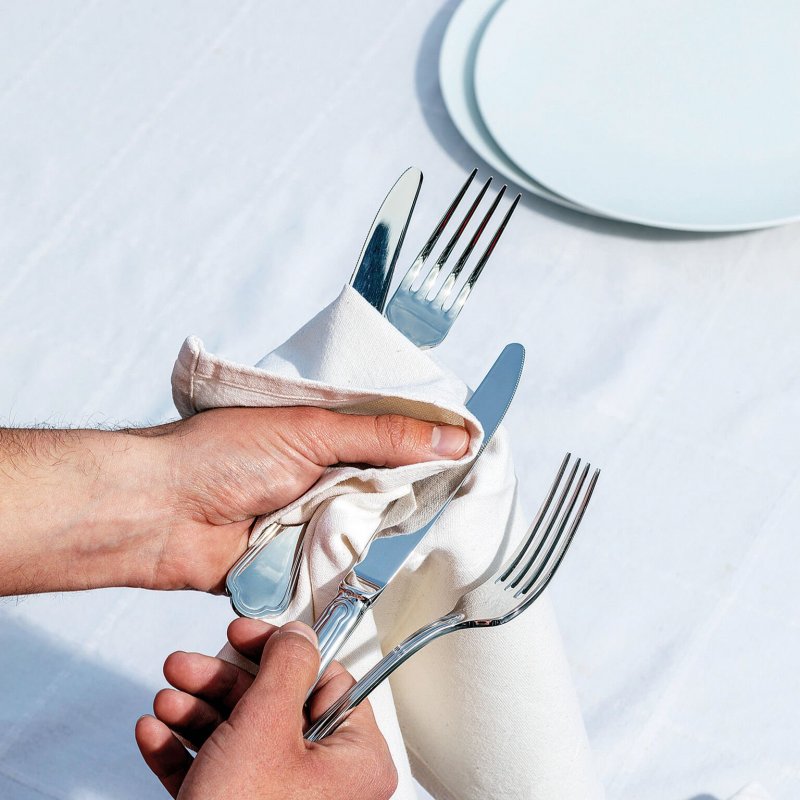 Sambonet - Cucchiaio Tavola - Acciaio Inox - Filet Toiras