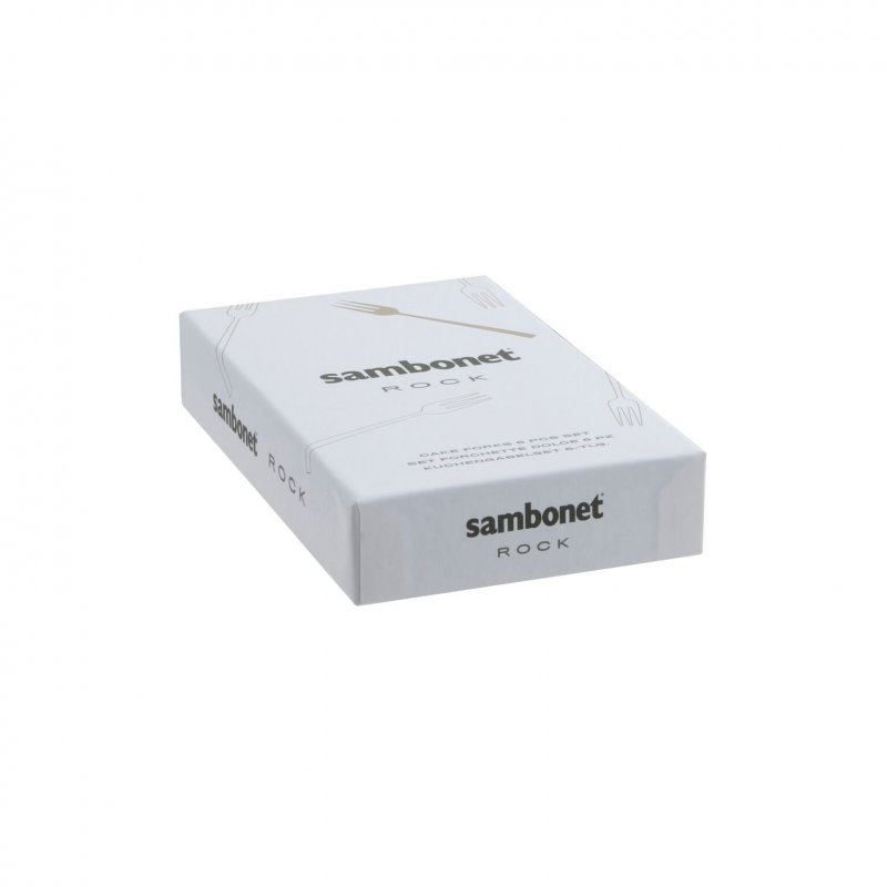 Sambonet - Set 6 Forchettine Dolce - Rock - Diamond