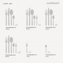 Sambonet - Set 6 Forchettine Dolce - Acciaio Inox - Neutra